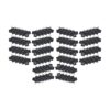 ADJ Black Edison 3Fer (Tri Tap) - 100 PACK