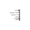 City Theatrical Safer Sidearm Original - 24in. Pipe - Two Sliding Tees